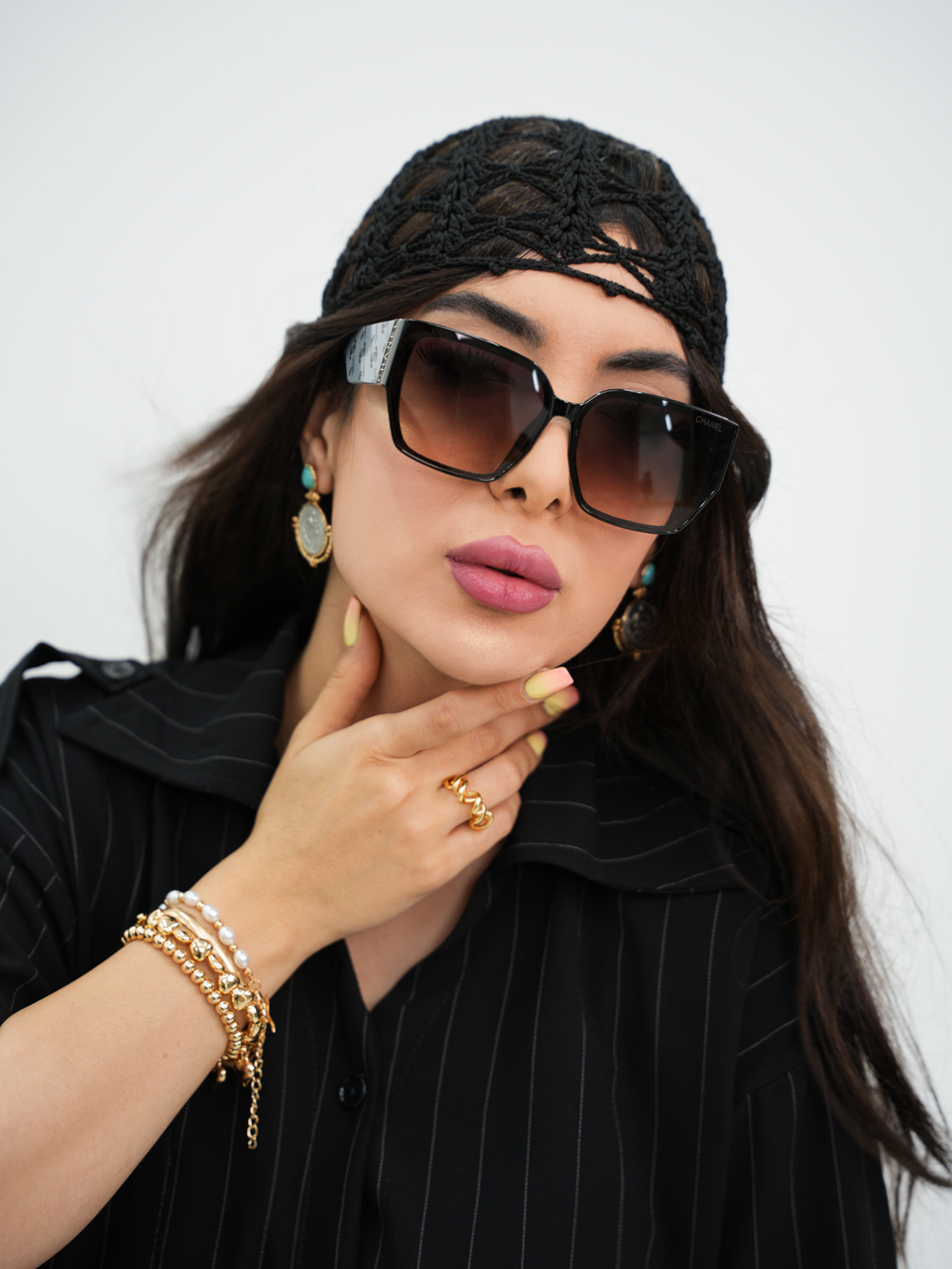 عینک CHANEL مربعی کد7215