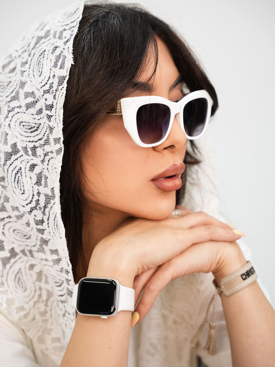 عینک GUCCI دسته طلایی کد7216