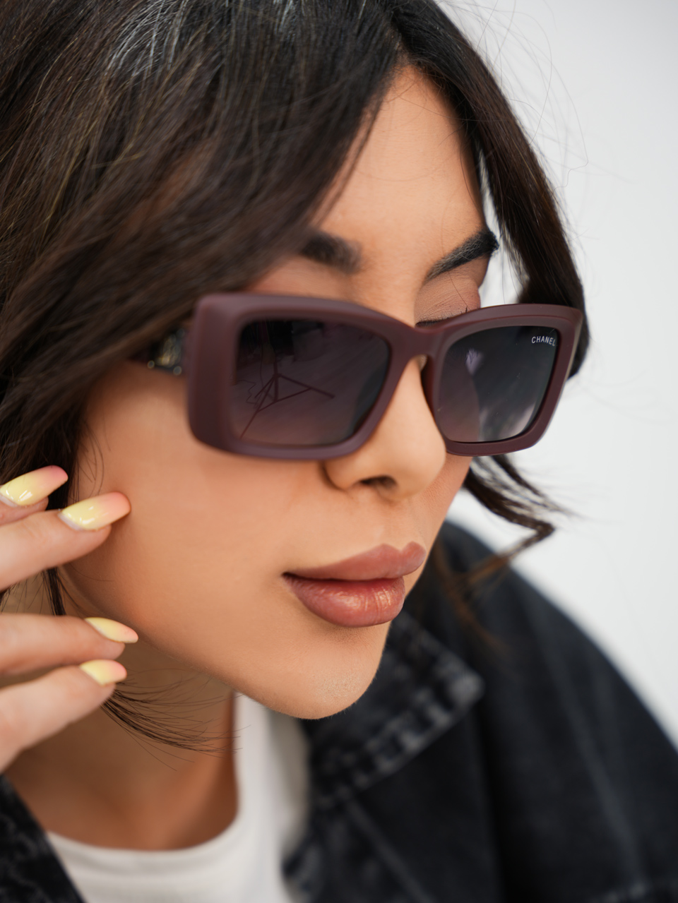 عینک CHANEL مات مربعی کد7217