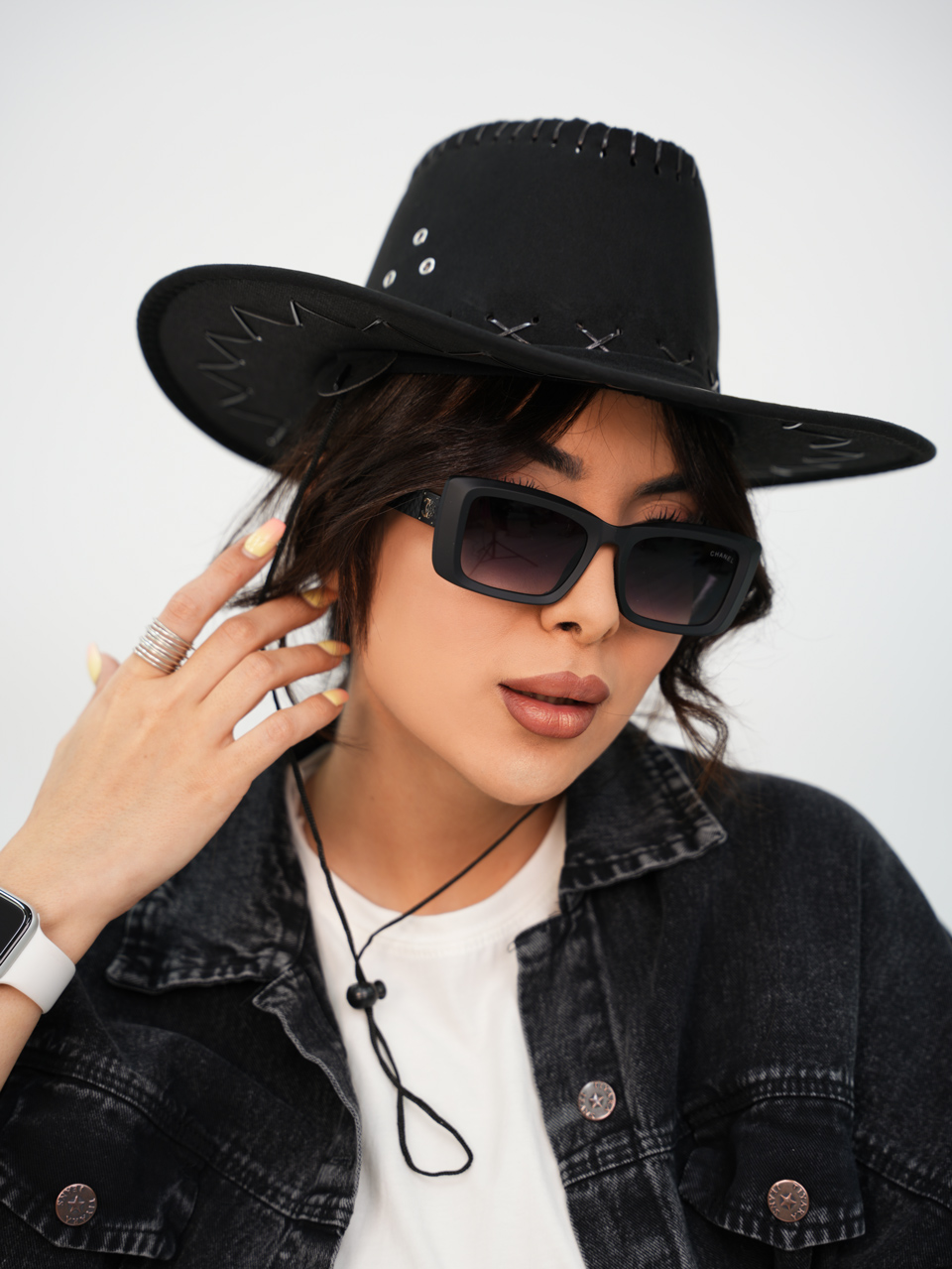 عینک CHANEL مات مربعی کد7217