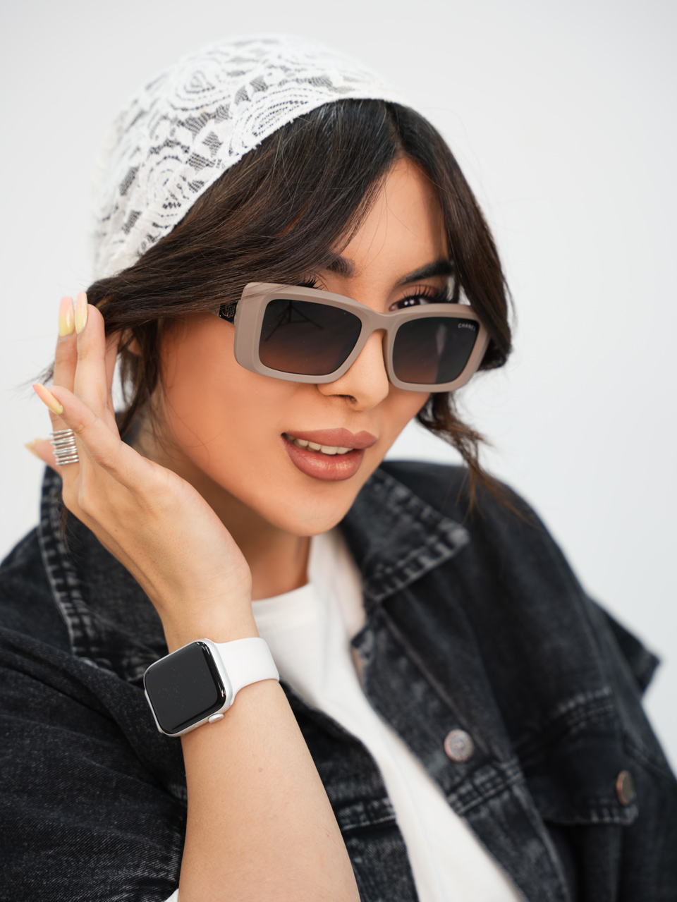 عینک CHANEL مات مربعی کد7217