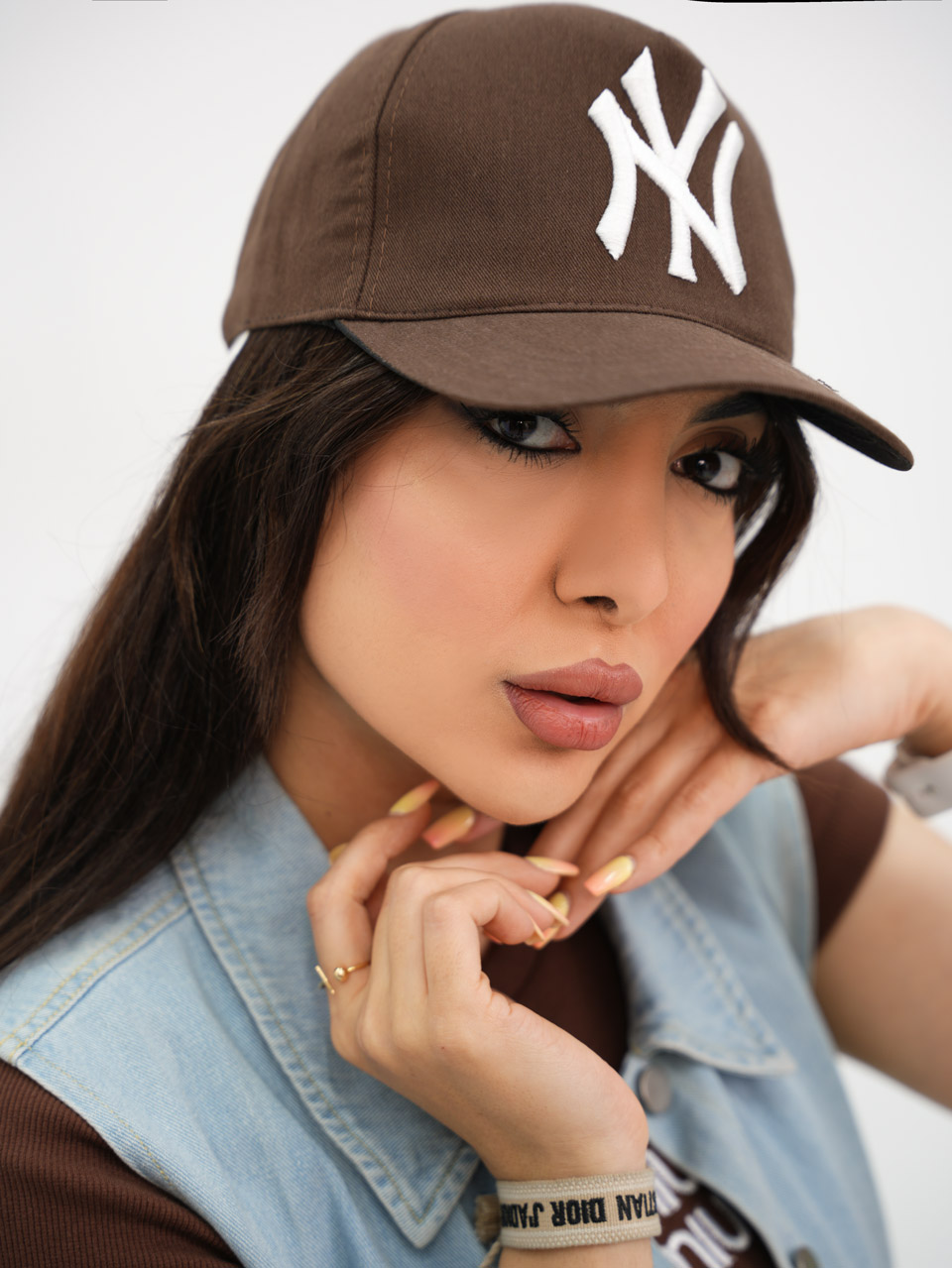 کلاه لبه دار NY  کد7235