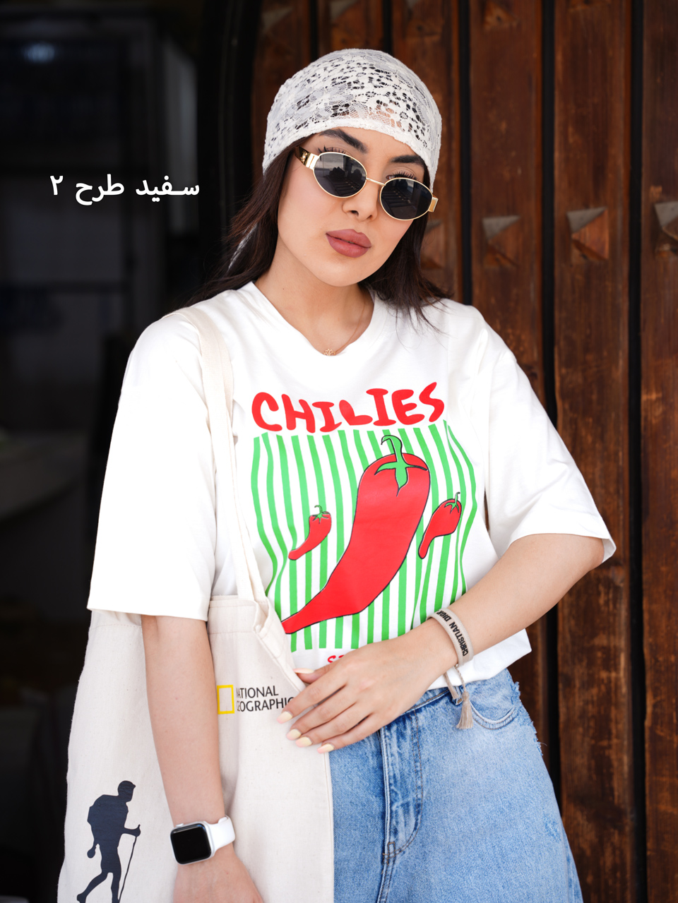 تیشرت طرح چاپی ترند دونا کد7315