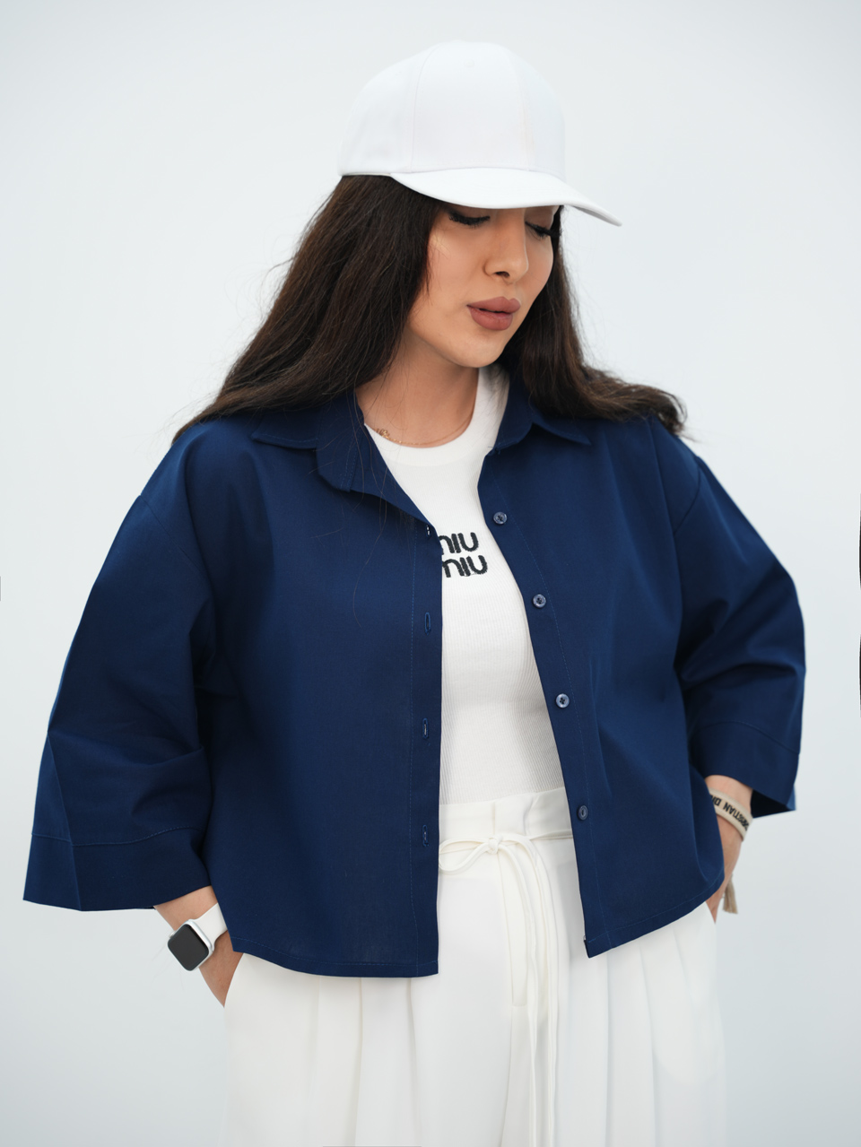 شومیز کراپ لنین فین کد7351