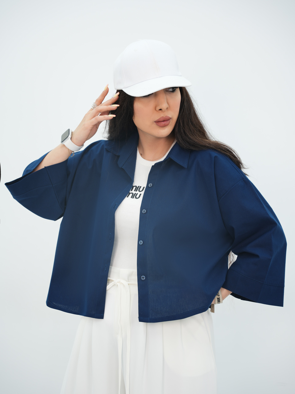 شومیز کراپ لنین فین کد7351