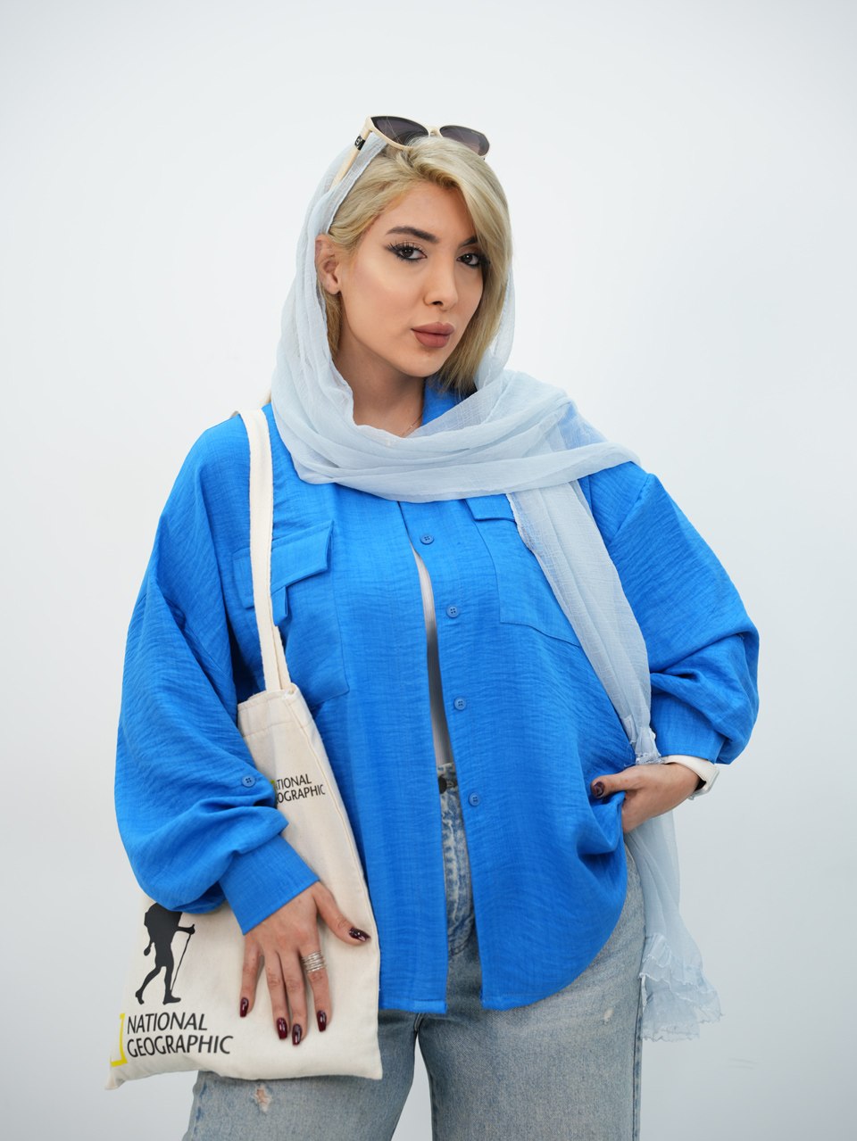 شومیز دوجیب اور نجوا کد7410