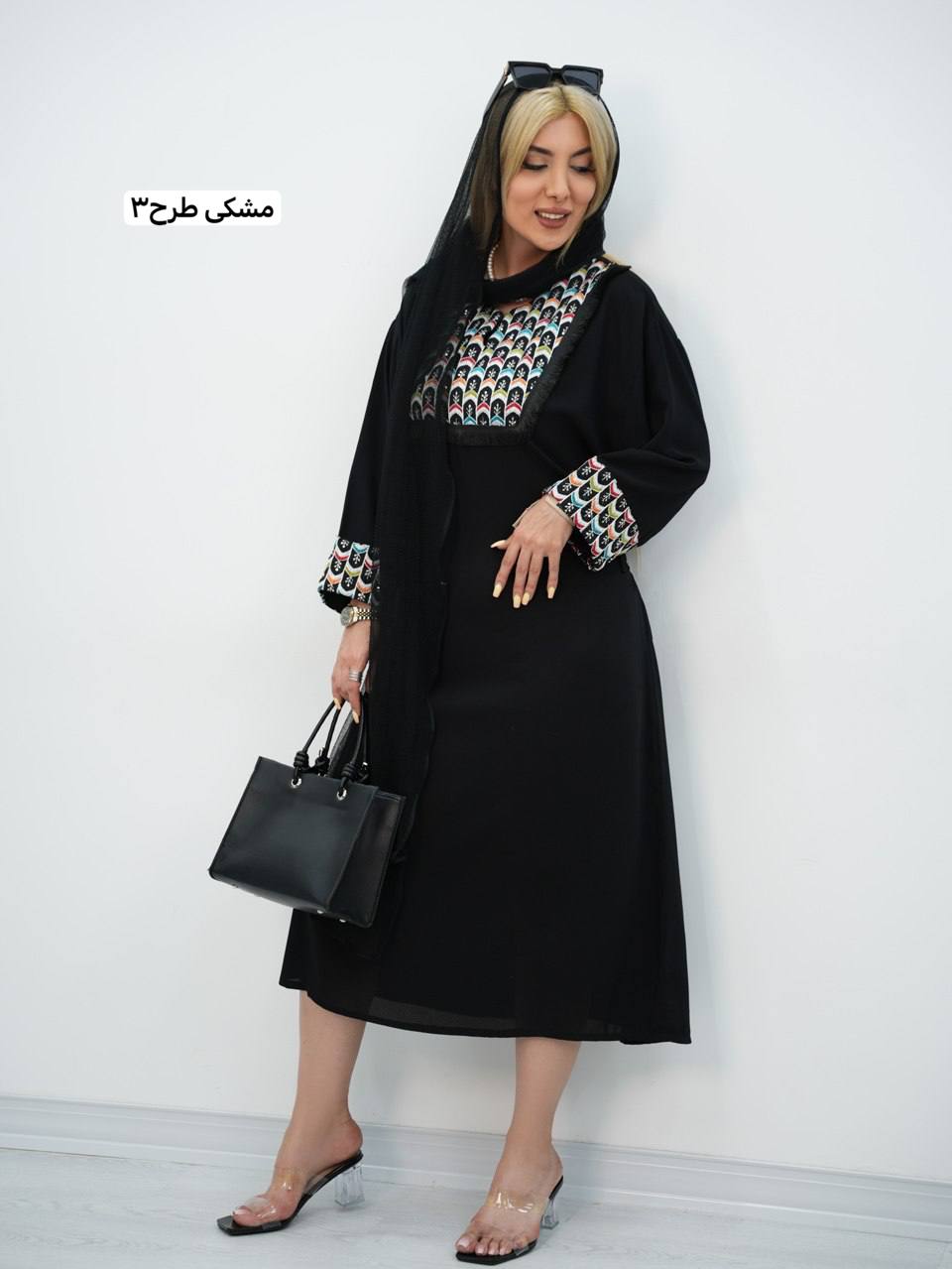 پیراهن مزونی کمردار اسمه کد7424