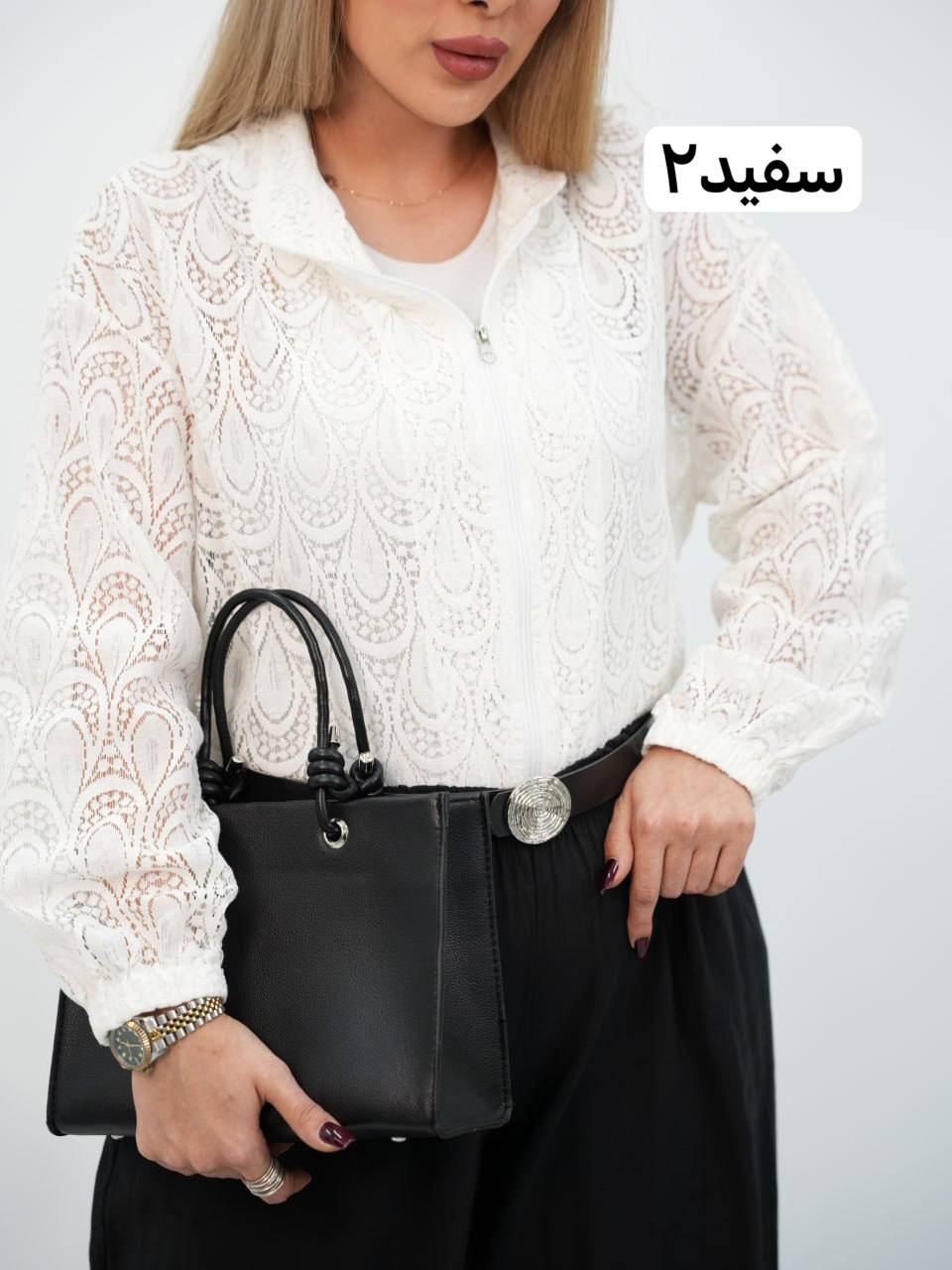 بامبر گیپور جلو زیپ لاله کد7466