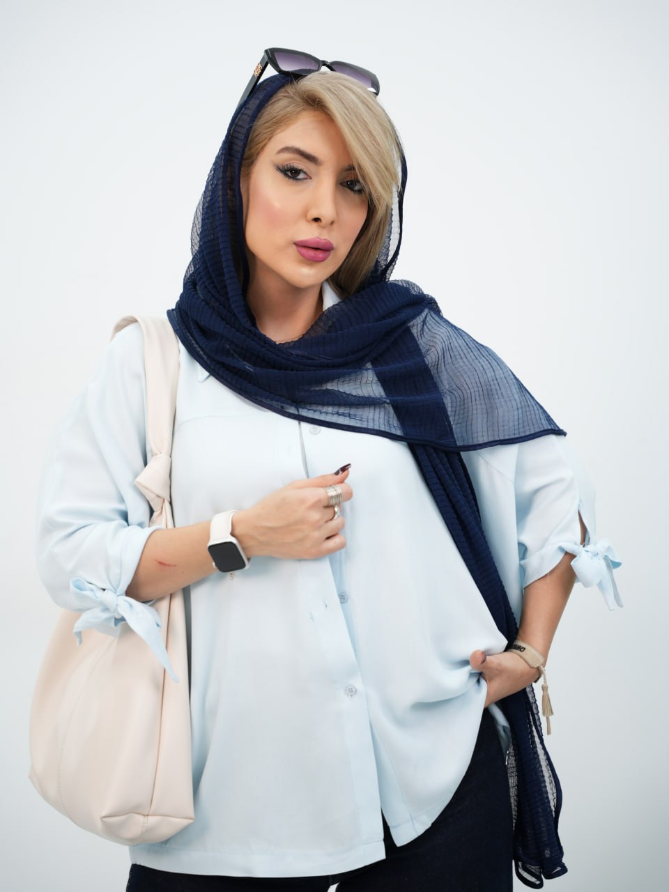 شومیز سیلک کیمونو گلمور کد7477