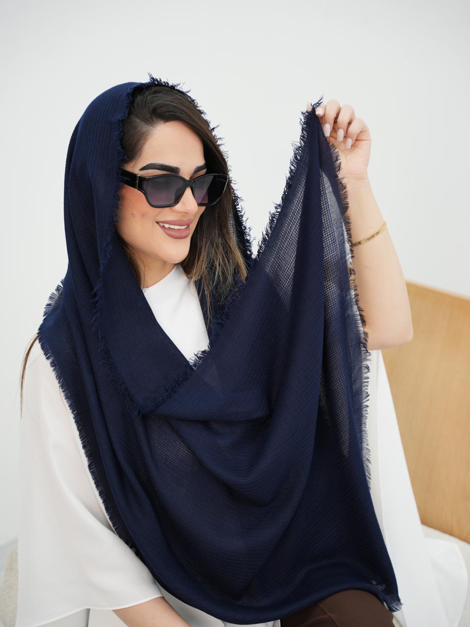 شال حصیری ساده کد7633