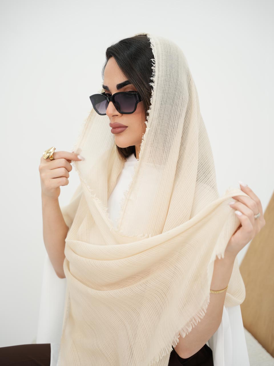 شال حصیری ساده کد7633