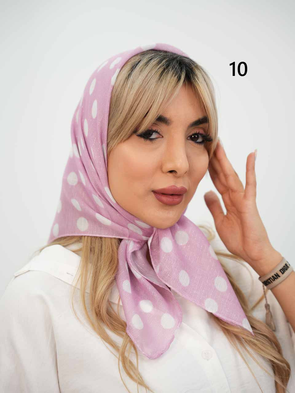 مینی اسکارف توپی کد7634