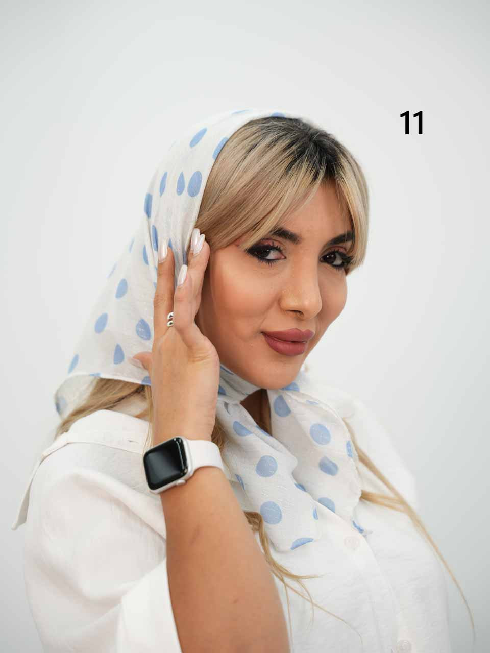 مینی اسکارف توپی کد7634