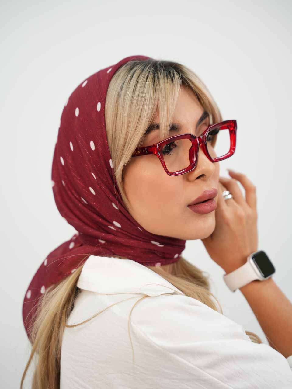 مینی اسکارف توپی کد7634