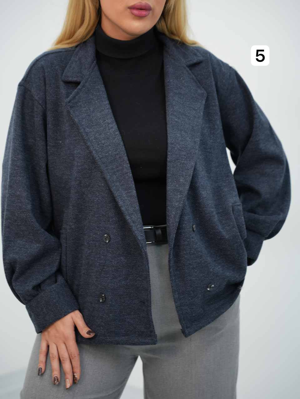 شکت یقه انگلیسی جناقی جاسپر کد7738