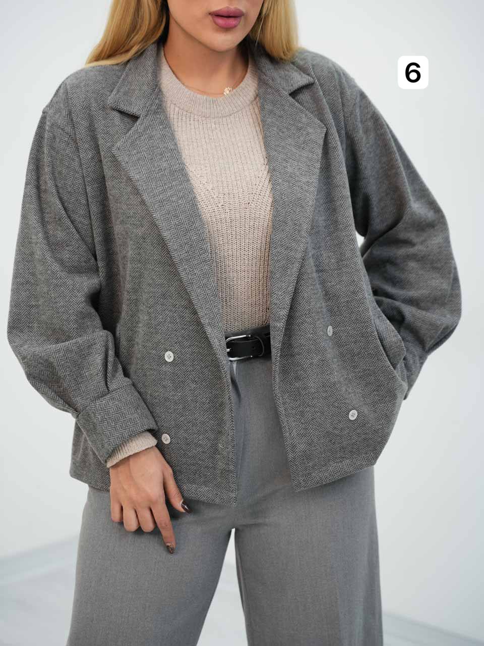 شکت یقه انگلیسی جناقی جاسپر کد7738
