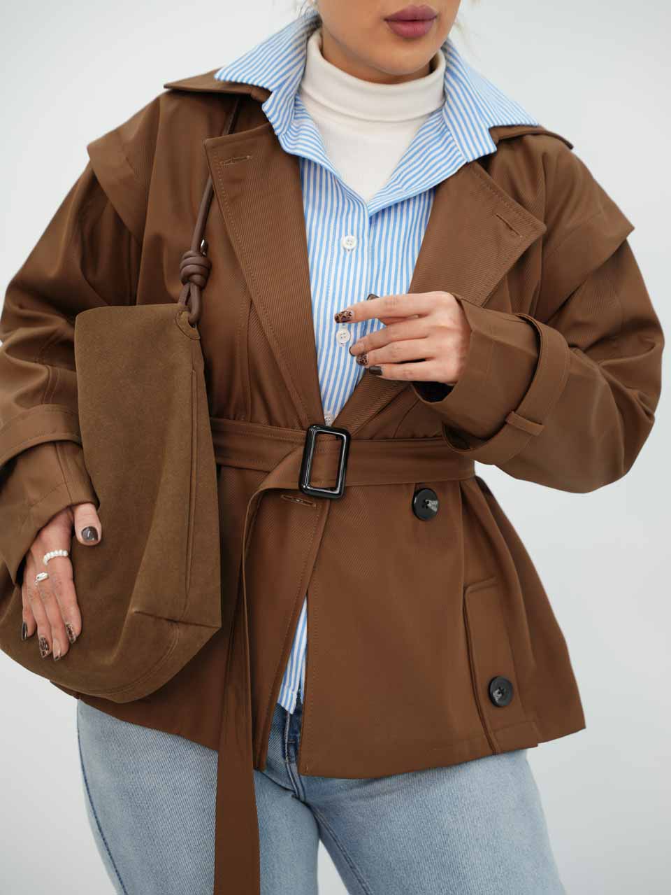 بارونی کمردار آستردار آرات کد7758