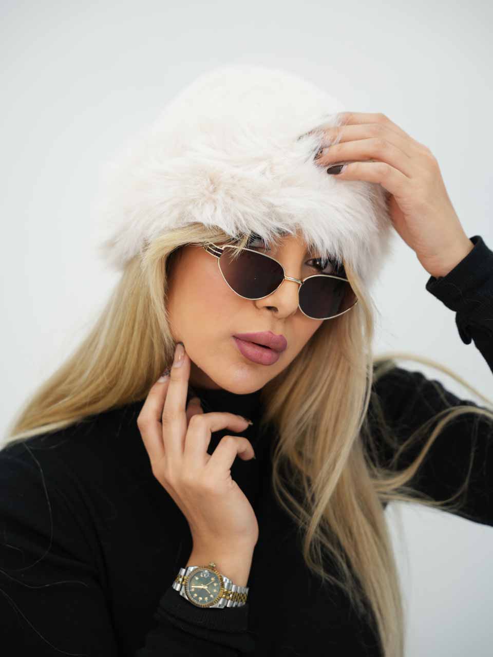 کلاه روسی خز کد7816