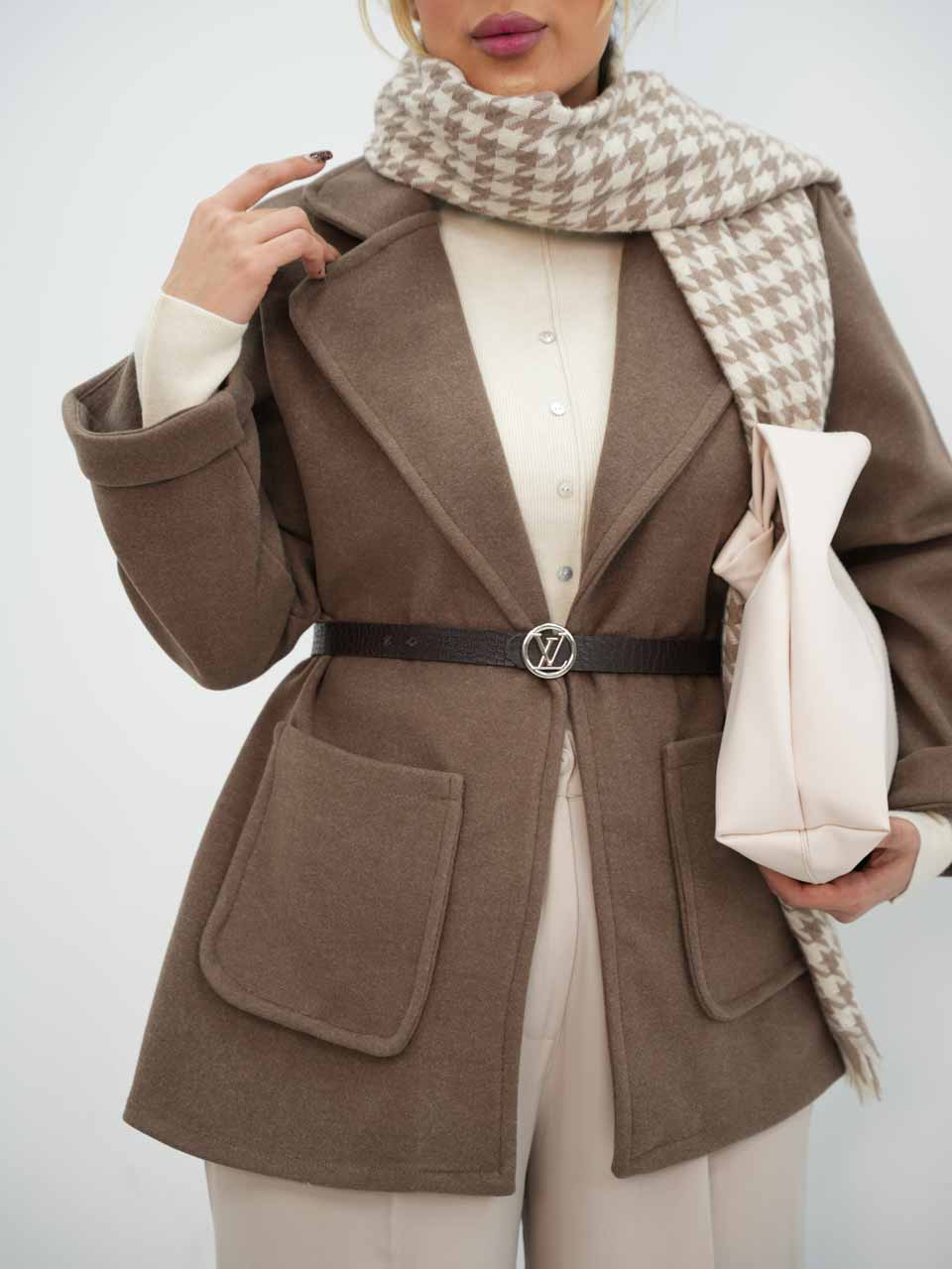 پالتو یقه انگلیسی فوتر حافظ کد7881