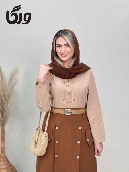 جلو بسته یقه گرد افسانه کد5716
