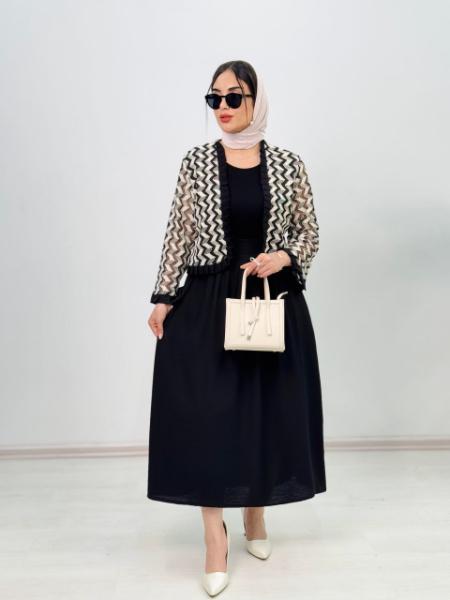 ست قلاب بافی دلنواز کد 5806
