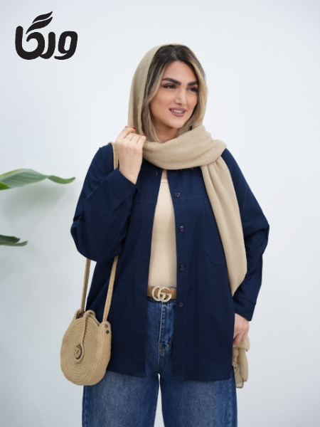 شومیز مانتویی حوریا کد5902