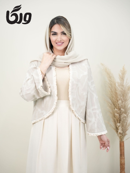 ست کت و دامن کاچی کد6040
