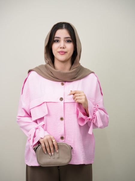 شومیز مچ کمر بندی ایپک کد6101
