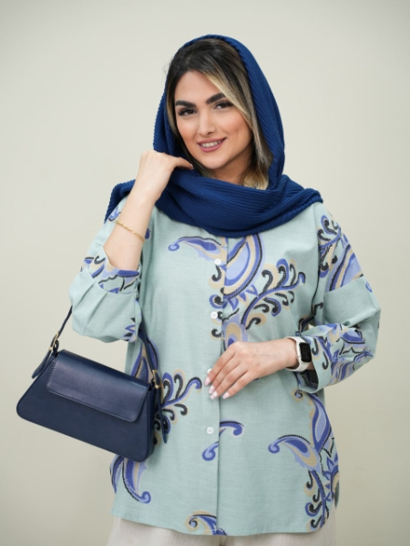 شومیز پایین هلال دلاوا کد6149