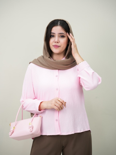 شومیز پشت پیله ساحل کد6179