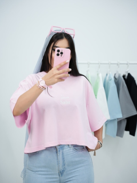 تیشرت کراپ صبر کد6278