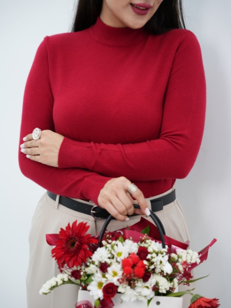 بلوز گپ یقه پنج سانت آسا کد6632