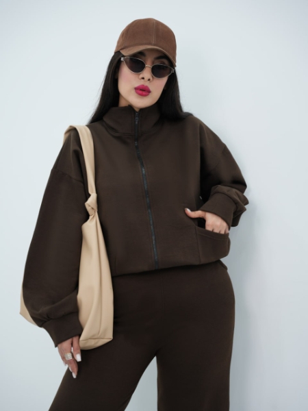 ست سویشرت و شلوار دوجیب مارین کد6661