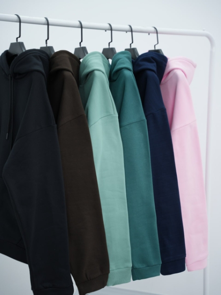 هودی ساده کلاهدار یاسمین کد6675