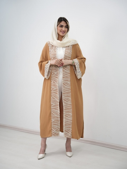 مانتو عبایی شاین دار ملیحه کد5970